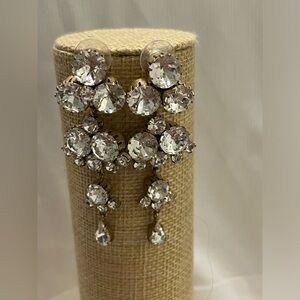 Crystal dangle earrings